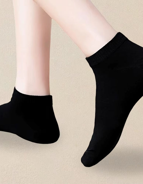 Load image into Gallery viewer, 10/20/40 Pairs Men'S Boat Socks Business Sport Sweat Absorption Mature Summer Autumn Solid Color Versatile Ankle Socks
