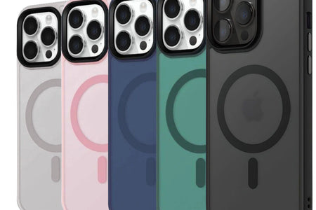 For Iphone 17 16 15 14 13 12 Pro Max Air Frosted Case Mag Safe Shockproof Cover