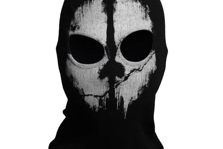 Motorcycle Game Balaclava Hood Ghost Skull Full Face Cover CS Halloween Mask US