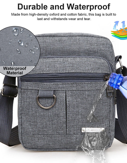 Load image into Gallery viewer, Waterproof Messenger Cross Body Ladies Handbag Shoulder Bag Womens Large Purse
