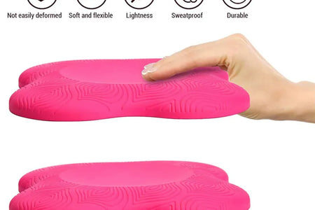 2 Pack Yoga Knee Cushions Thick Balance Pads for Knees Elbows Wrists Head
