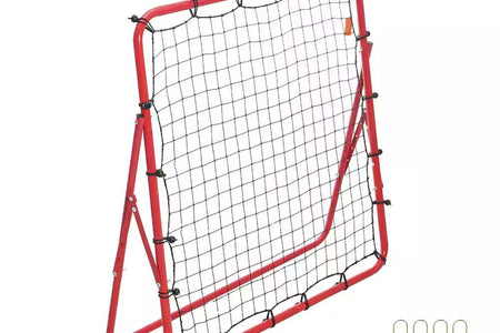 Soccer Rebounder Rebound Net, 39 In. X 39 In., Portable Football Training Gift, Adjustable Angles, for All Ages