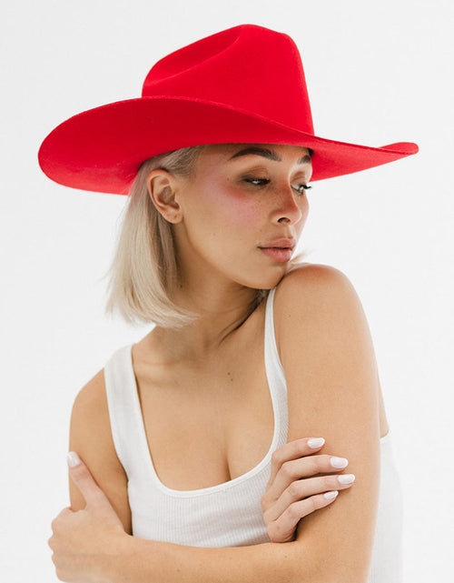 Load image into Gallery viewer, Teddy Cattleman Cowboy Hat
