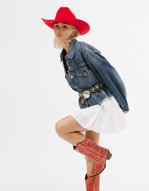 Load image into Gallery viewer, Teddy Cattleman Cowboy Hat
