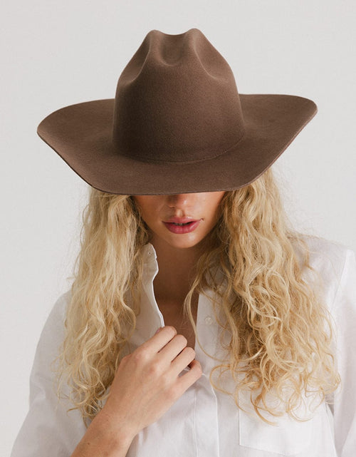Load image into Gallery viewer, Teddy Cattleman Cowboy Hat
