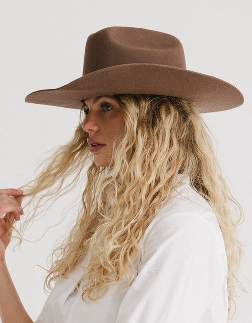 Load image into Gallery viewer, Teddy Cattleman Cowboy Hat
