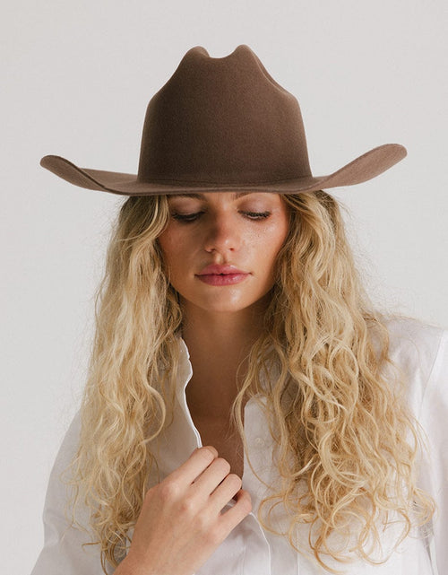 Load image into Gallery viewer, Teddy Cattleman Cowboy Hat
