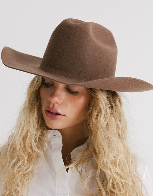 Load image into Gallery viewer, Teddy Cattleman Cowboy Hat
