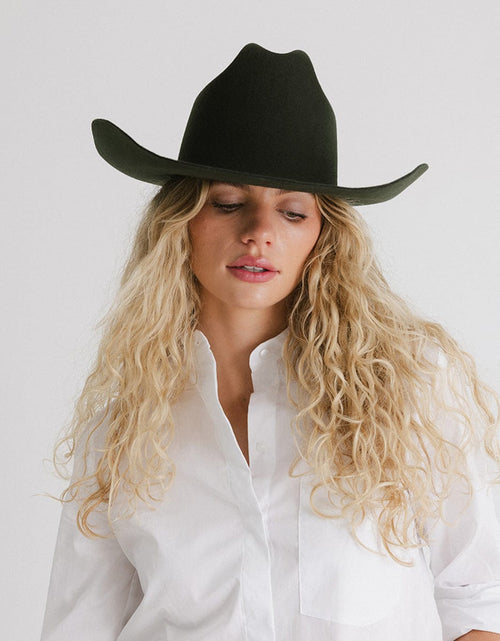 Load image into Gallery viewer, Teddy Cattleman Cowboy Hat

