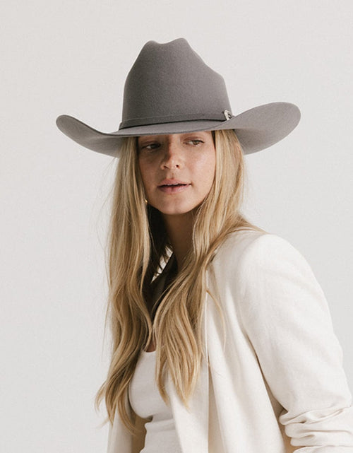 Load image into Gallery viewer, Teddy Cattleman Cowboy Hat
