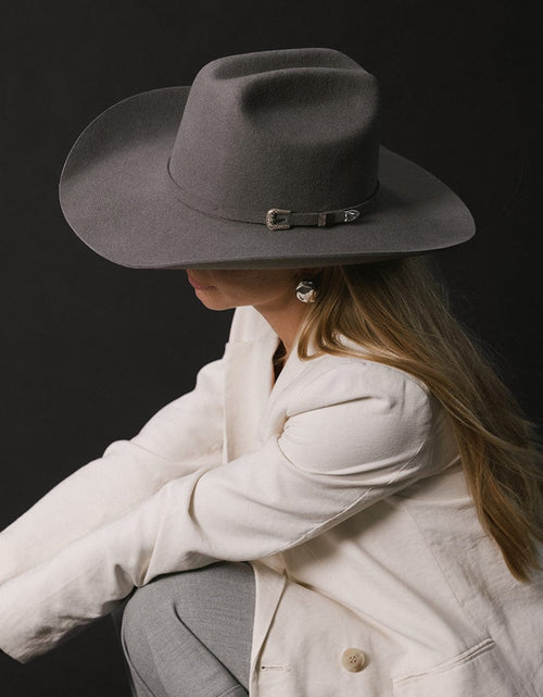 Load image into Gallery viewer, Teddy Cattleman Cowboy Hat
