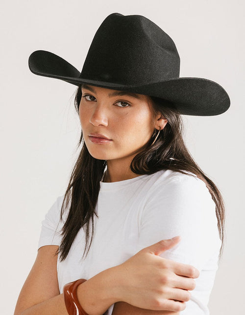 Load image into Gallery viewer, Teddy Cattleman Cowboy Hat
