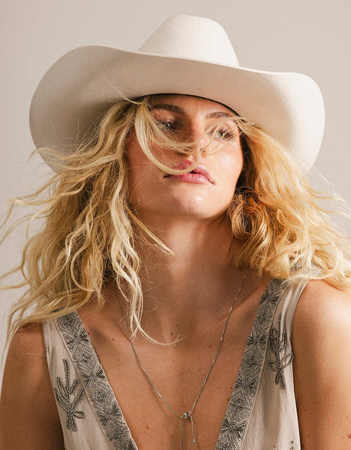 Load image into Gallery viewer, Teddy Cattleman Cowboy Hat
